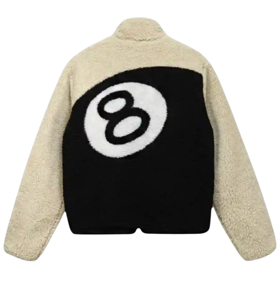 Stussy 8 Ball Sherpa Jacket